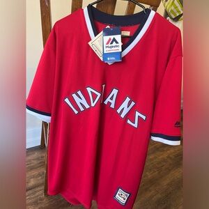 Authentic Cleveland Indians Throwback Jersey Size XL